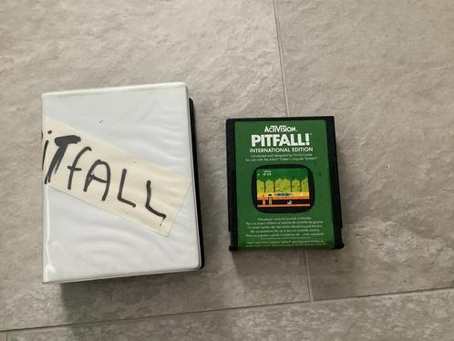 Atari 2600 spel Pitfall, Spelcomputers en Games, Games | Atari, Gebruikt, Atari 2600, Sport, 3 spelers of meer, Vanaf 3 jaar, Ophalen of Verzenden