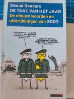 Te koop: Boek de taal van het jaar 2003, Ophalen of Verzenden, Zo goed als nieuw