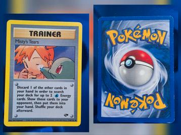 Pokemon Kaart - Misty's Tears 118/132 beschikbaar voor biedingen