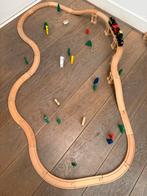 Beeboo grote Houten Treinbaanset, als nieuw en Compleet!, Ophalen of Verzenden, Zo goed als nieuw, Jongen of Meisje