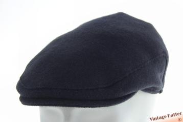 Platte pet Hawkins Harris Tweed blauw zuiver scheerwol 59,5 beschikbaar voor biedingen