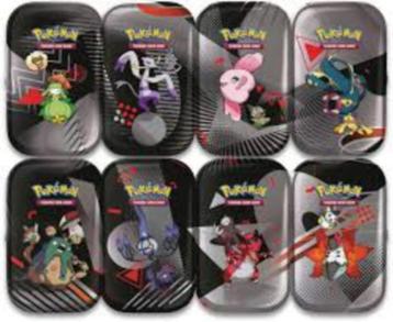 Black Bolt & White Flare Mini Tin Display (8 Tins) (Sealed) beschikbaar voor biedingen