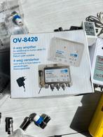 Diverse versterker, coax verbindingen, Ophalen, Zo goed als nieuw, Stereo, Overige merken