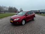 Seat Ibiza 1.2 TDI 55KW Ecomotive 2011 Rood, Auto's, Seat, Voorwielaandrijving, Euro 5, Zwart, 1199 cc