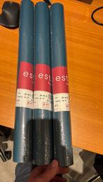8 rollen Esta Home vliesbehang – donker petrol blauw, Ophalen of Verzenden, Blauw