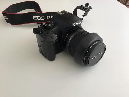Canon EOS 450D camera met telelens 18-55 mm, Audio, Tv en Foto, Fotocamera's Digitaal, Zo goed als nieuw, Spiegelreflex, Canon
