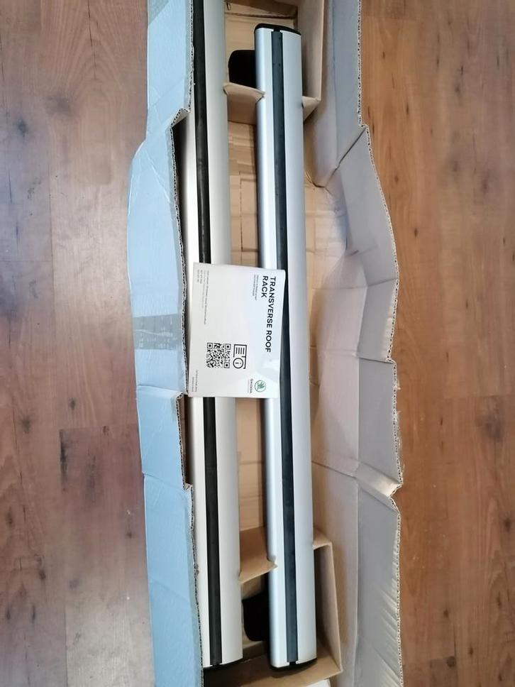 Skoda Dakdragers Octavia Combi (NX5) & Enyaq iV (5AZ), Auto diversen, Dakdragers, Zo goed als nieuw, Ophalen