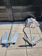2 ankers, Ophalen, Zo goed als nieuw, Ankeren en Afmeren, Zeilboot of Motorboot