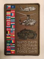 Patch - NATO Days In Ostrava & Czech Air Force Days F-35, Verzenden, Zo goed als nieuw, Patch, Badge of Embleem