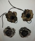 Nieuwe bloemen stof en kant set (H) Hoeden maken Decoratie, Ophalen of Verzenden, Nieuw