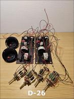 Wharfedale E50 crossovers, Ophalen of Verzenden, Gebruikt, Front, Rear of Stereo speakers, Overige merken