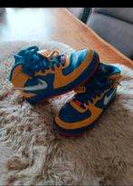 Nike Air Force 1 Hoge Sneakers - Blauw/Geel - Maat Onbekend, Blauw, Nike, Ophalen of Verzenden, Sneakers of Gympen
