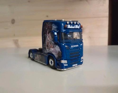 Scania S Roland Graf WSI, Hobby en Vrije tijd, Modelauto's | 1:50, Zo goed als nieuw, Bus of Vrachtwagen, Wsi, Ophalen of Verzenden