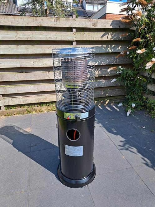 Terrasverwarmer, gasheater. TE HUUR, Tuin en Terras, Terrasverwarmers, Zo goed als nieuw, Gas, Vloer, Ophalen