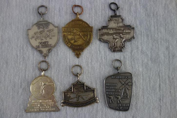 Schaats medailles West Friesland, Postzegels en Munten, Penningen en Medailles, Overige materialen, Nederland, Ophalen of Verzenden