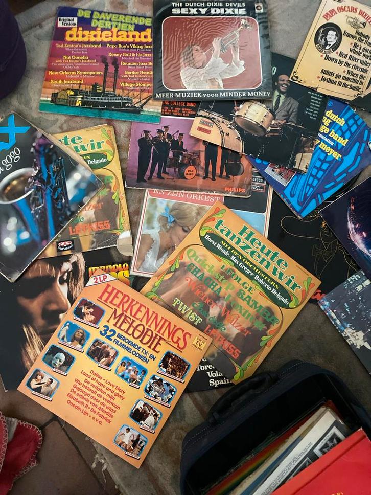 Vintage Vinyl Platen Collectie - Diverse Genres, Cd's en Dvd's, Vinyl | Overige Vinyl, Gebruikt, 12 inch, Ophalen of Verzenden