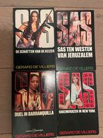 4x SAS Boeken Gerard de Villiers - Zwarte Beertjes, Ophalen of Verzenden, Gelezen, Nederland