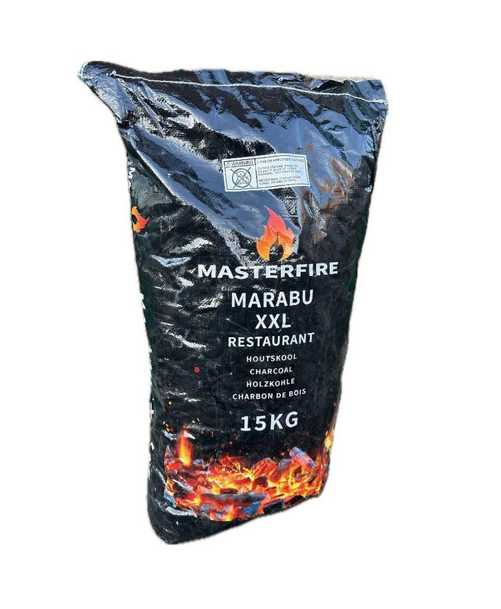 Houtskool Marabu 15kg | gratis verzending va 15 stuks!, Tuin en Terras, Barbecue-accessoires, Nieuw, Ophalen of Verzenden