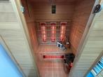 COMBI SAUNA INFRAROOD MET OPGIETKACHEL GRATIS BEZORGD!, Sport en Fitness, ., Fins of Traditioneel, Ophalen of Verzenden, .