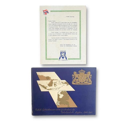 Nederlandse strijders fotoboek Londen kerstpakket | 1943-44, Verzamelen, Militaria | Tweede Wereldoorlog, Overige soorten, Boek of Tijdschrift