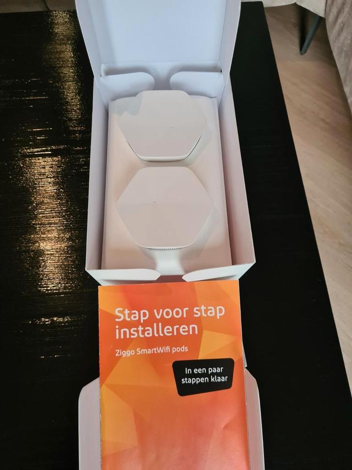 Ziggo Wifi Booster Pods - 2 stuks, Computers en Software, WiFi-versterkers, Ophalen of Verzenden