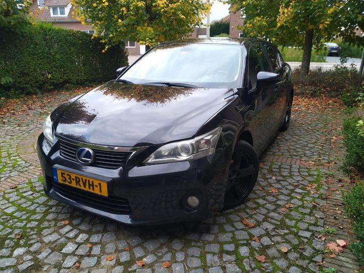 Lexus CT-H 200H 1.8 Hybrid 2011 Zwart, Auto's, Lexus, Particulier, CT-H, Hybride Elektrisch/Benzine, A, Hatchback, Automaat, Origineel Nederlands