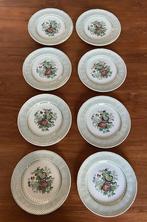 8 ontbijtborden Mason’s Paynsley Patt, Antiek en Kunst, Antiek | Servies los, Ophalen of Verzenden