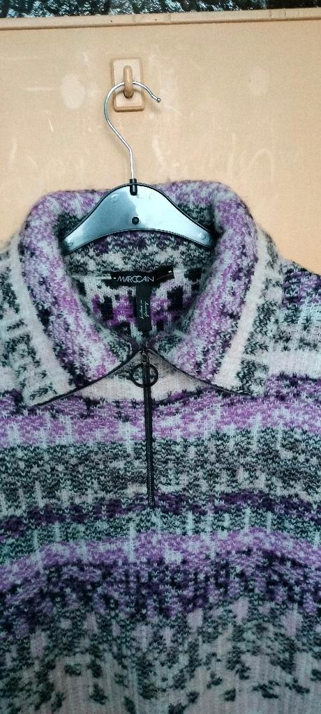 MarcCain spencer, Kleding | Dames, Truien en Vesten, Zo goed als nieuw, Paars, Ophalen of Verzenden