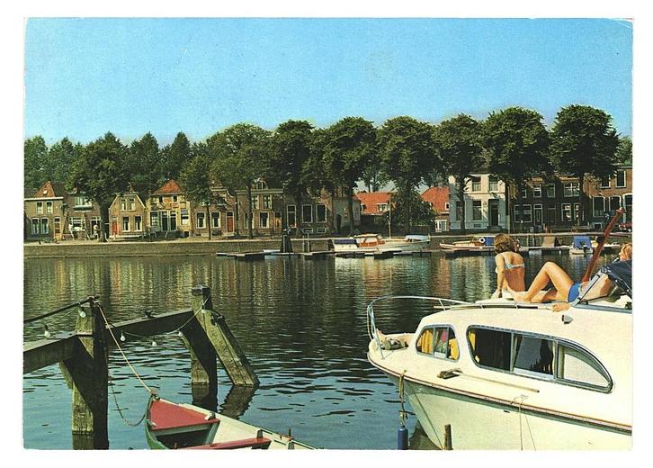 982201 Blokzijl Ov Nette oude kaart Onbeschreven, Verzamelen, Ansichtkaarten | Nederland, Ongelopen, Overijssel, Ophalen of Verzenden