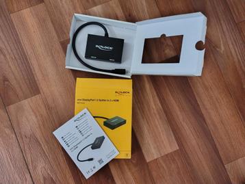 NIEUW! Mini DisplayPort 1.2 Splitter to 2x HDMI (€ 70 > €39) beschikbaar voor biedingen