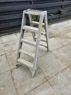 ALGA dubbele trap 2x5 treden, Doe-het-zelf en Verbouw, Ladders en Trappen, Ophalen, Gebruikt, Minder dan 2 meter