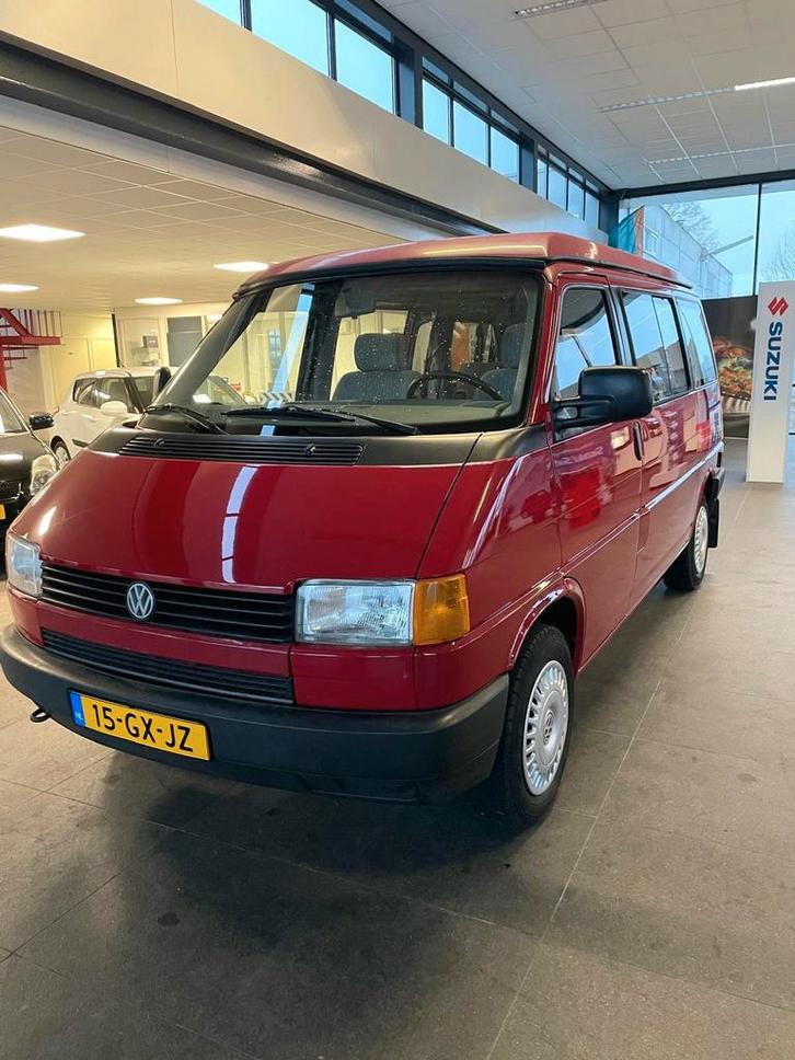 VW T4 2.4D California Westfalia Camper met Zonnepanelen, Caravans en Kamperen, Campers, tot en met 4, Buscamper of Camperbus, Westfalia
