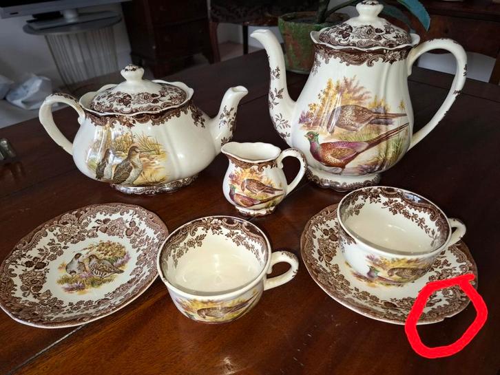Palissy servies Game Series, Antiek en Kunst, Antiek | Servies compleet, Ophalen