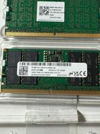 32GB DDR5 Micron SO-DIMM (2x 16GB) 4800 MHz, 32 GB, Ophalen of Verzenden, Zo goed als nieuw, DDR5