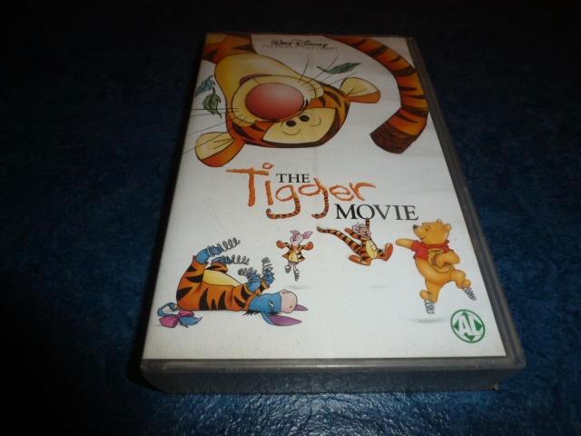 vhs videoband THE TIJGER MOVIE van walt disney, Cd's en Dvd's, VHS | Kinderen en Jeugd, Zo goed als nieuw, Tekenfilms en Animatie