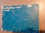Handleiding VW Golf 1979, Ophalen of Verzenden