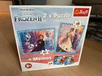 Frozen Puzzelset, Ophalen of Verzenden, Meer dan 50 stukjes, Gebruikt, 2 tot 4 jaar