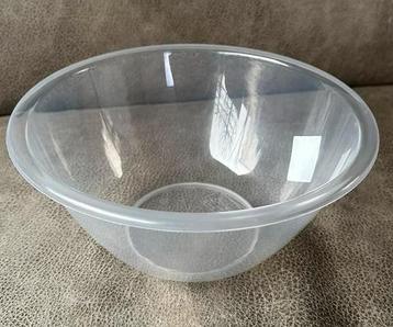 Nieuwe transparante plastic mengkommen – 20 cm beschikbaar voor biedingen