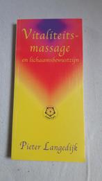 P. Langedijk - Vitaliteitsmassage, Ophalen of Verzenden, Zo goed als nieuw, P. Langedijk