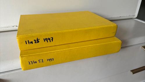 Donald duck 1997 complete jaargang in 2 harde bundels., Boeken, Strips | Comics, Gelezen, Complete serie of reeks, Europa, Ophalen of Verzenden