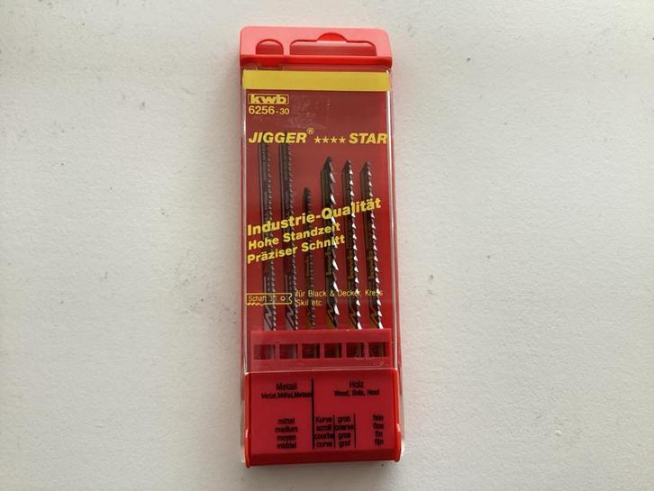 KWB Decoupeerzaagjes Set (6st) Nieuw (incl.verzendkosten), Doe-het-zelf en Verbouw, Gereedschap | Handgereedschap, Nieuw, Ophalen of Verzenden