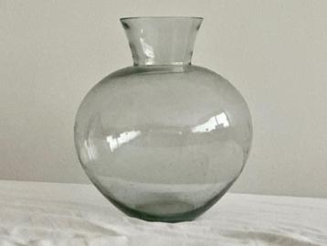 A.D.Copier: bolvaas met hals grijs h.19,5 cm Leerdam ca 1946 beschikbaar voor biedingen