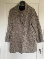 Jas van Zara met dierenprint, Kleding | Dames, Jassen | Winter, Bruin, Zara, Maat 42/44 (L), Ophalen of Verzenden