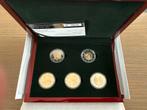 Luxemburg proofset 5 x 2 euro 2022/2023, Verzenden, Luxemburg, 2 euro