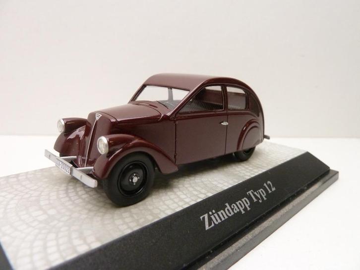 Zundapp TYP 12  ''  Premium Classics '', Hobby en Vrije tijd, Modelauto's | 1:43, Zo goed als nieuw, Auto, Overige merken, Ophalen of Verzenden