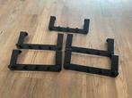 5 kapstokken zwart - ideaal - voor over de deur te hangen, Zo goed als nieuw, Minder dan 100 cm, Metaal, Ophalen