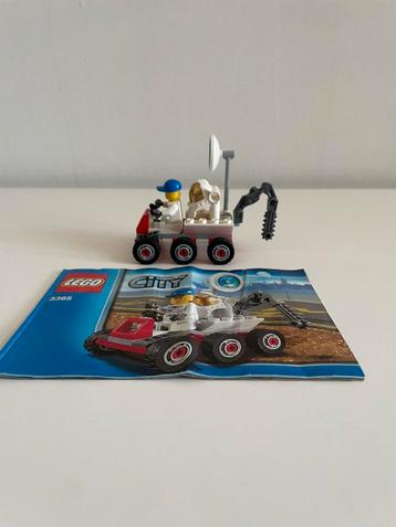 LEGO City 3365 – Maanauto / Moon Buggy – met Astronaut! beschikbaar voor biedingen