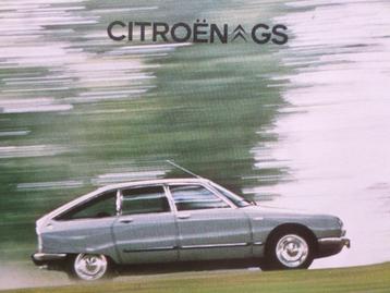 Citroën GS Special Club GSX Pallas 1975 Brochure beschikbaar voor biedingen