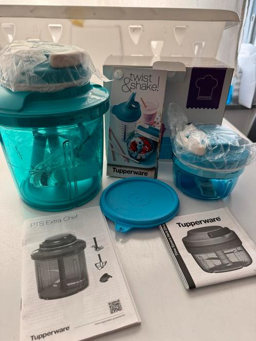 Tupperware PTS Extra Chef + Twist & Shake - Nieuw, Huis en Inrichting, Keuken | Tupperware, Nieuw, Overige typen, Groen, Ophalen of Verzenden