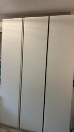 Hoge kasten met deuren, wit, Ophalen, Gebruikt